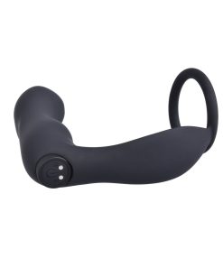 Ass-Sation Remote Contoured Anal Plug Black