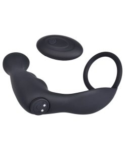 Magic Remote Slimfit Anal Plug Black
