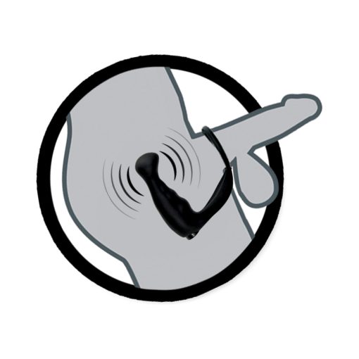 Magic Remote Slimfit Anal Plug Black - Image 4