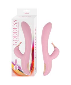 Goddess Tri-Tip Personal Massager – Rechargeable, Flexible, Pink