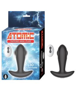 Atomic Tapping Anal Plug Black