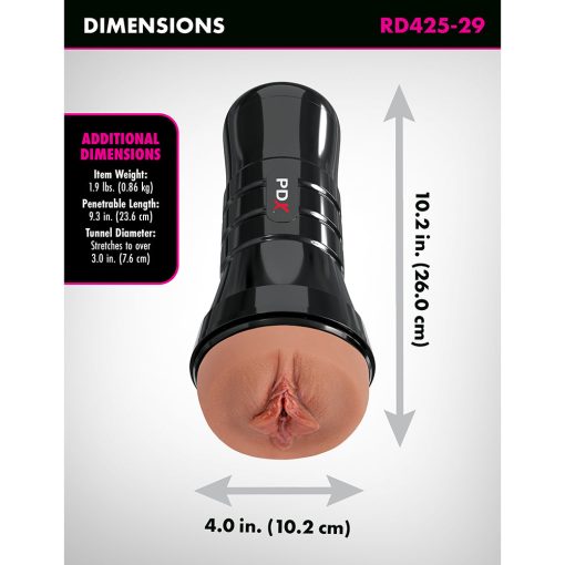 Pdx Extreme Wet Pussies Super Luscious Lips Xxl Brown - Image 5