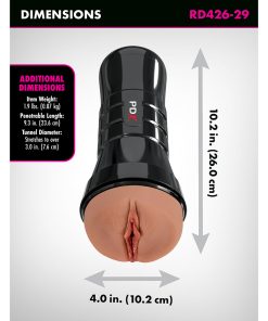 Pdx Extreme Wet Pussies Super Juicy Snatch Xxl Brown