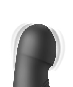 Fetish Fantasy Pogo Thruster – Suction Thrusting Vibrator with Tongue (Black)
