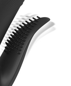Fetish Fantasy Pogo Thruster – Suction Thrusting Vibrator with Tongue (Black)