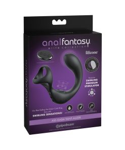 Anal Fantasy Elite Ass-Gasm Taint-Alizer Black