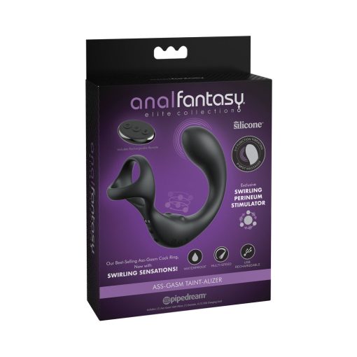 Anal Fantasy Elite Ass-Gasm Taint-Alizer Black