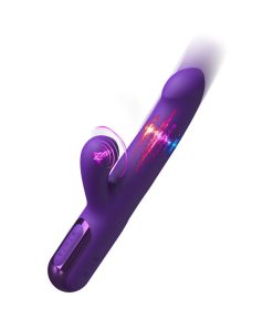 Fantasy For Her Super Sonix Thruster – Thrusting Rabbit Vibrator Purple