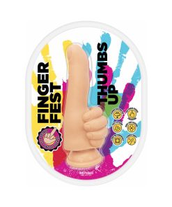 Finger Fest Thumbs Up Dildo Beige