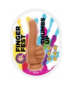 Finger Fest Thumbs Up Dildo Tan
