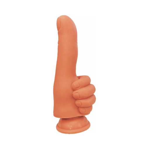 Finger Fest Thumbs Up Dildo Tan - Image 2