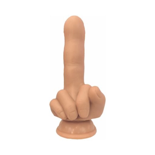Finger Fest Flip Off Dildo Beige - Image 2