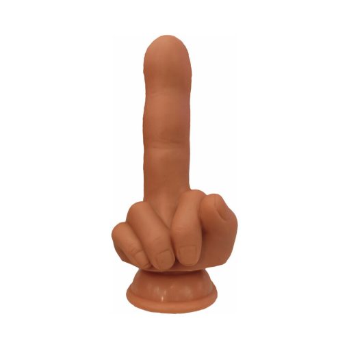 Finger Fest Flip Off Dildo Tan - Image 2