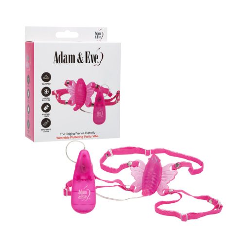 Adam & Eve The Original Venus Butterfly – Wearable Clit Vibrator with Remote