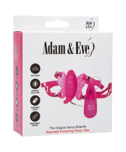 Adam & Eve The Original Venus Butterfly – Wearable Clit Vibrator with Remote