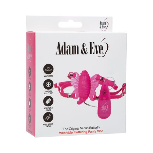Adam & Eve The Original Venus Butterfly – Wearable Clit Vibrator with Remote - Image 3