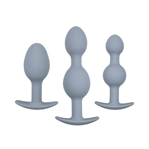 Adam & Eve Vibra-Ball Trio – Weighted Beaded Butt Plug Training Set - Image 2