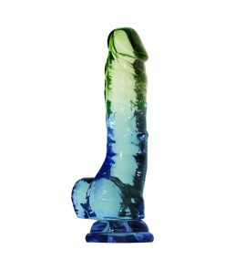 Seaside Dreams Realistic Dildo – 7.5 In. Colorful Suction Cup & Harness-Ready