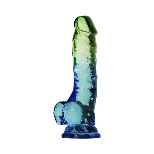 Seaside Dreams Realistic Dildo – 7.5 In. Colorful Suction Cup & Harness-Ready - Image 2