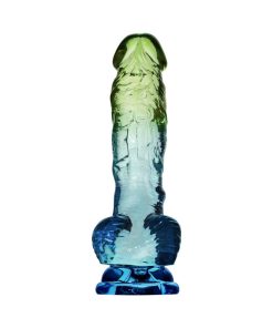 Seaside Dreams Realistic Dildo – 7.5 In. Colorful Suction Cup & Harness-Ready