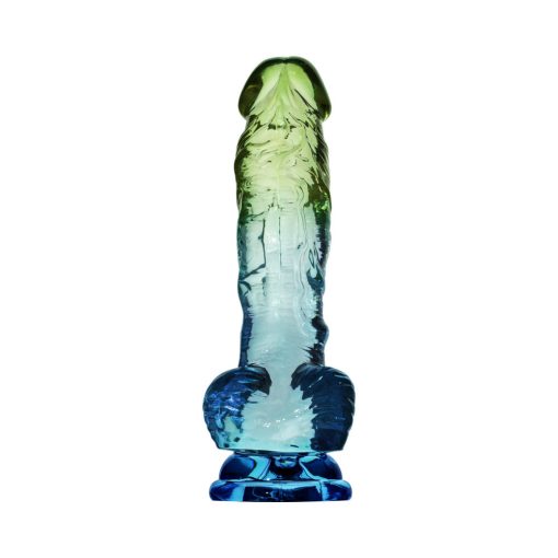 Seaside Dreams Realistic Dildo – 7.5 In. Colorful Suction Cup & Harness-Ready - Image 3