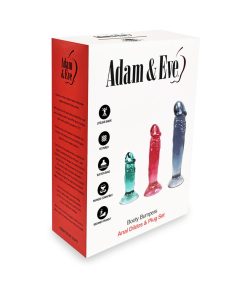 Adam & Eve Booty Bumpers – Anal Training Kit with Dildo & Plug Set