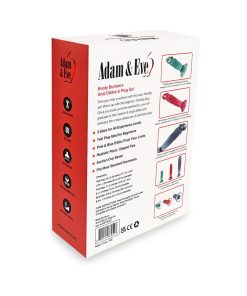 Adam & Eve Booty Bumpers – Anal Training Kit with Dildo & Plug Set