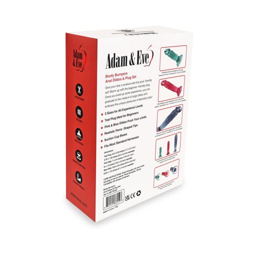 Adam & Eve Booty Bumpers – Anal Training Kit with Dildo & Plug Set - Image 9