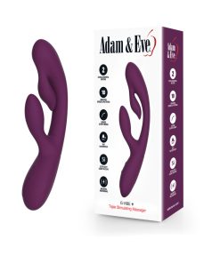 Adam & Eve G-Vibe + – Triple Stimulation Rechargeable Silicone Vibrator
