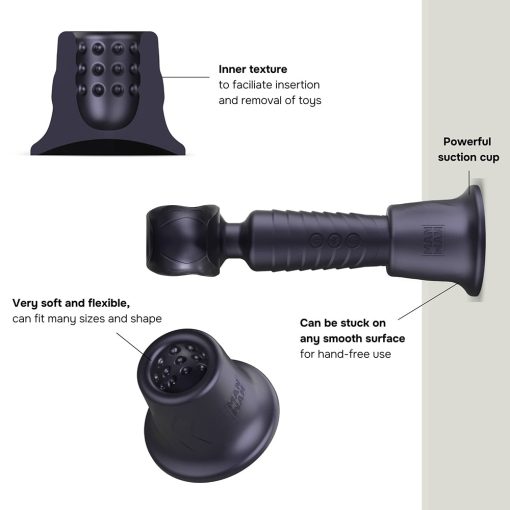 Man Wan Holden Universal Wand Holder Black Plum - Image 2