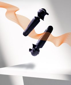 Man Wan Man.Wand Evo 2-In-1 Frenulum Stimulator & Wand With Crescendo Black Plum