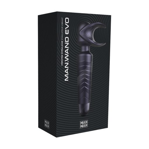 Man Wan Man.Wand Evo 2-In-1 Frenulum Stimulator & Wand With Crescendo Black Plum - Image 7