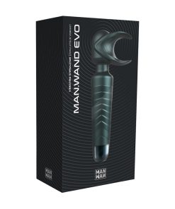 Man Wan Man.Wand Evo 2-In-1 Frenulum Stimulator & Wand With Crescendo Pine Grey
