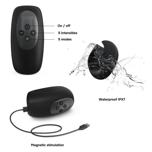 Man Wan Sub One Tapping Stimulator Infinite Black - Image 3