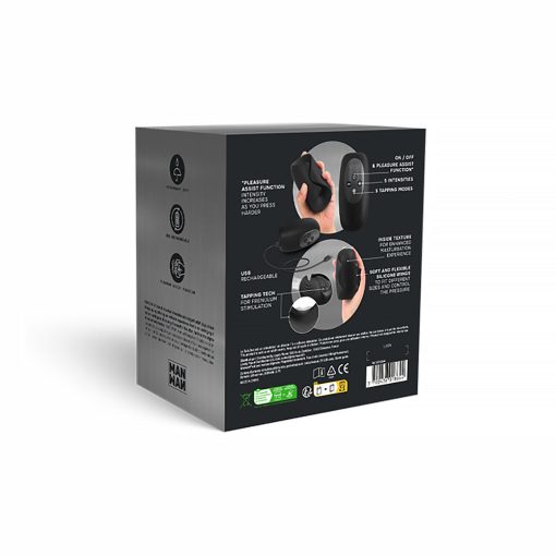 Man Wan Sub One Tapping Stimulator Infinite Black - Image 8