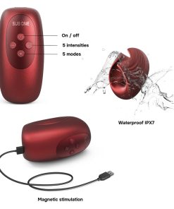 Man Wan Sub One Tapping Stimulator Velvet Red