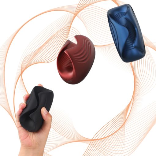 Man Wan Sub One Tapping Stimulator Velvet Red - Image 6