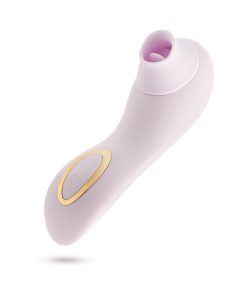 Delice Fleur Clitoral Fluttering & Suction Personal Massager Barely Purple
