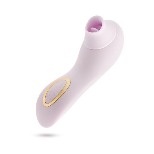Delice Fleur Clitoral Fluttering & Suction Personal Massager Barely Purple - Image 3