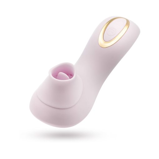Delice Fleur Clitoral Fluttering & Suction Personal Massager Barely Purple - Image 4