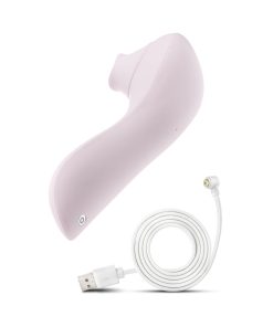 Delice Fleur Clitoral Fluttering & Suction Personal Massager Barely Purple