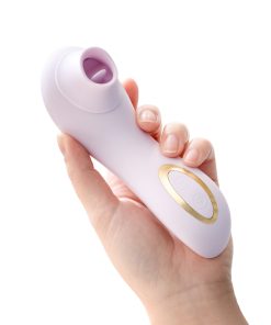 Delice Fleur Clitoral Fluttering & Suction Personal Massager Barely Purple