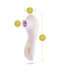 Delice Fleur Clitoral Fluttering & Suction Personal Massager Barely Purple