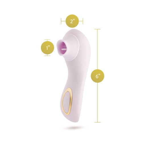 Delice Fleur Clitoral Fluttering & Suction Personal Massager Barely Purple - Image 7