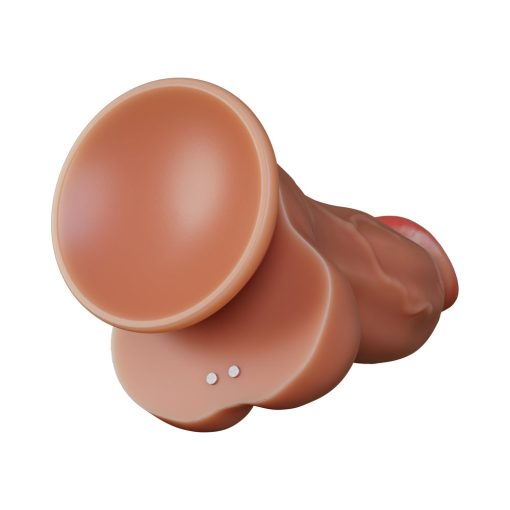 Dr. Skin Dr. Brody – Silicone Vibrating Thrusting Dildo with Remote (Beige) - Image 5