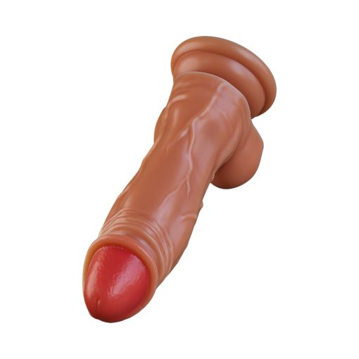 Dr. Skin Dr. Brody – Silicone Vibrating Thrusting Dildo with Remote (Beige) - Image 6