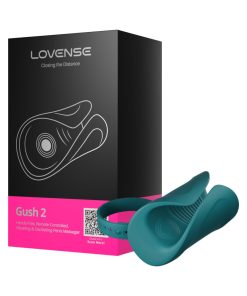 Lovense Gush 2 Penis Massager | Remote-Controlled Male Vibrator for Hands-Free Pleasure