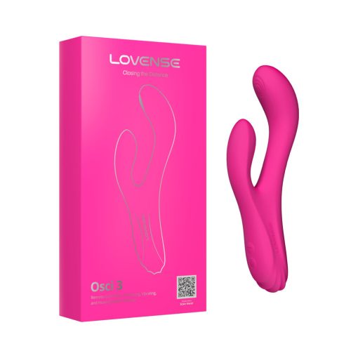 Lovense Osci 3 – App-Controlled Heating G-Spot & Clit Rabbit Vibrator