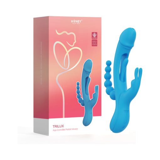 Trilux Kinky Finger Rabbit Vibrator – App Controlled with Anal Beads