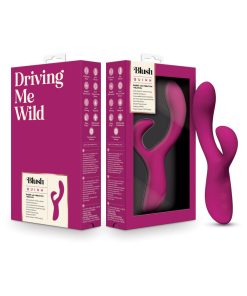 Blush Quinn Rabbit Vibrator Burgundy